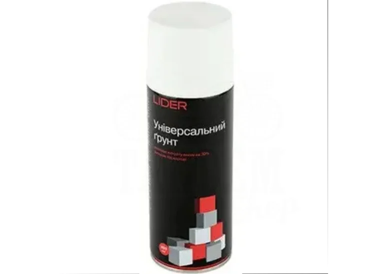  Грунт по металлу в болоне LIDER  (серый)